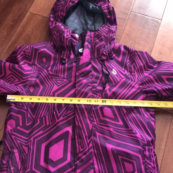Volcom Snowboard Jacket Purple Thermonite XS - Picture 14 of 16